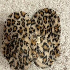 Leopard Slippers